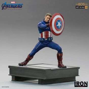 Figura Bds Art Scale 1/10 Marvel Los Vengadores: Endgame Capitan America 2023