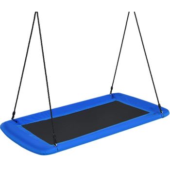 Tienda Colgante Para Niños,silla Columpio Hamaca Estillo Nido,asientocostway 55 X 16 X 15 Cm(azul)