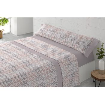 Juego De Sábanas Invierno Afelpadas Pirineo Suave Houston Cama 90cm Azul  Donegal con Ofertas en Carrefour