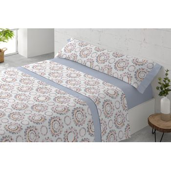 Juego De Sábanas Invierno Afelpadas Pirineo Suave Houston Cama 150cm Rosa  Donegal con Ofertas en Carrefour