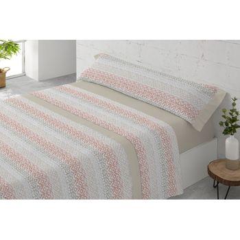 Juego Sábanas Tres Piezas Paduana Mombasa Cama 150 Beige