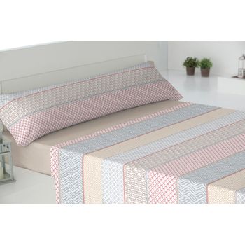 Juego De Sábanas Tres Piezas Coralina Goly Cama 135 Cm Gris con Ofertas en  Carrefour