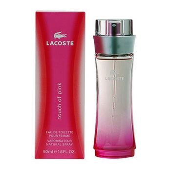 Perfume Mujer Touch Of Pink Lacoste Edt Capacidad 50 Ml