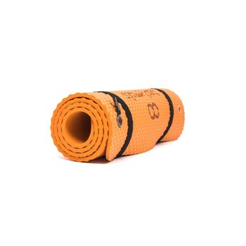 Bootymats Pilates - Esterilla De Gran Tamaño Ideal Para Ejercicios De Pilates De Suelo. Medidas: 180x60 Cm Naranja