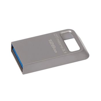 Kingston Pendrive 128gb Datatraveler Micro 3.1 - Usb 3.1