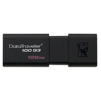 Memoria Usb Kingston Dt100g3 128 Gb Negro 128 Gb Memoria Usb