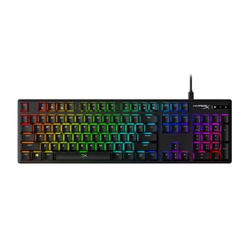 Hyperx Alloy Origins, Estandar, Usb, Interruptor Mecanico, Qwerty, Led Rgb, Negro