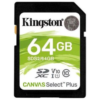 Mem Sdxc 64gb Kingston Canvas Select Plus