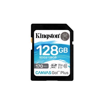 Kingston Technology - Canvas Go! Plus 128 Gb Sd Uhs-i Clase 10