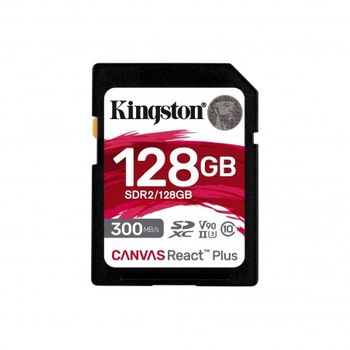 Kingston Technology - Canvas React Plus 128 Gb Sd Uhs-ii Clase 10