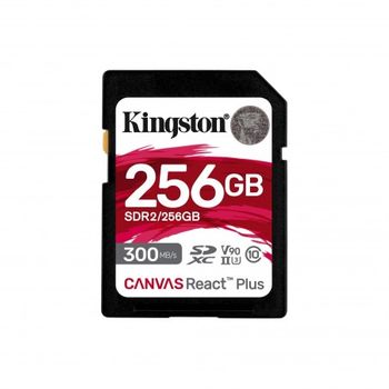 Kingston Technology - Canvas React Plus 256 Gb Sd Uhs-ii Clase 10