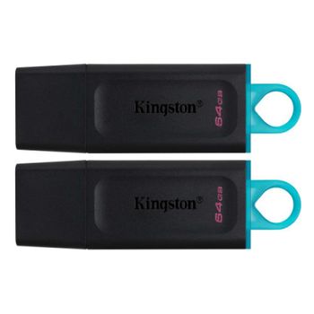 Kingston Technology Datatraveler Exodia Unidad Flash Usb 64 Gb Usb Tipo A 3.2 Gen 1 (3.1 Gen 1) Negro