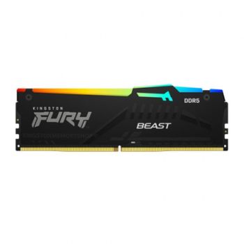 Memoria Kingston Fury Beast Rgb Ddr5 16gb 5600mhz  Cl40  Kf5