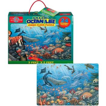 Ocean Puzzle Gigante De 24 Piezas