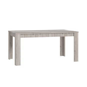 Mesa De Salón Galena, Mesa De Comedor, Cocina Rectangular Fija, 160x90 Cm En Color Roble