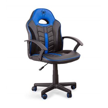 Silla Escritorio Juvenil Vera, Silla Con Asiento Regulable Con Respaldo En  Tejido 3d En Azul con Ofertas en Carrefour