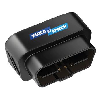 Localizador De Vehículos Gps Yukatrack Obd2 Negro