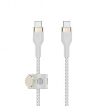 Belkin - Boost?charge Pro Flex Cable Usb 1 M Usb 2.0 Usb C Blanco