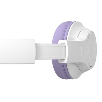 Belkin Soundforminspire Overear Headset Lav Auriculares Inalámbrico Y Alámbrico Diadema Llamadas/música Usb Tipo C Bluetooth Lavanda, Blanco