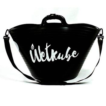 Cubo De 42l Para Cambiarse, Secar, Transportar Y Guardar El Traje De Neopreno, Negro, Wetkube