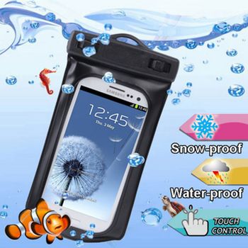 Funda Cover Waterproof Imparameable Negro Para Samsung Galaxy S3 Gt-i9300