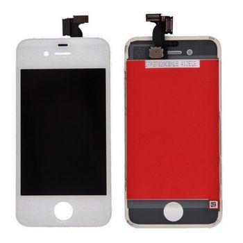 Reemplazo Lcd Screen Display Pantalla Con Flex + Frame Para Apple Iphone 4 4g Blanco