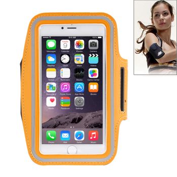 Funda Cover Brazalete Fitness Naranja Jogging Para Iphone 6 Plus