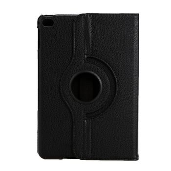 Funda Cover 360% Case Rodante Cuero Ecológico Negro Con Stand Para Apple Ipad Mini 4