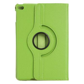 Funda Cover 360% Case Rodante Cuero Ecológico Verde Con Stand Para Apple Ipad Mini 4