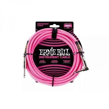 Ernie Ball 6078 Cable Instrumento Neon Pink 3m Cod