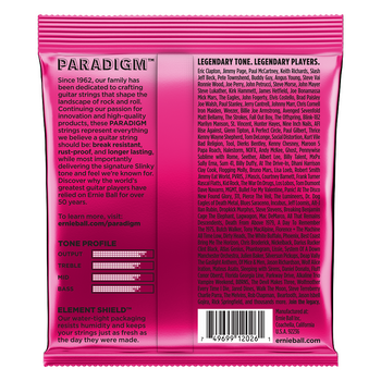 Ernie Ball Electrica Paradigm Regular Slinky 9 42