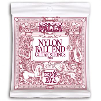 Ernie Ball Juego Cuerdas Nylon Con Bola Ernesto Pa