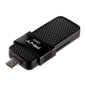 Memoria Usb Pny Duo-link Micro Usb 3.0 Negro