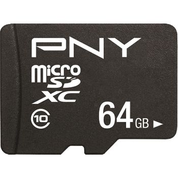 Tarjeta De Memoria Micro Sd Con Adaptador Pny Performance Plus C10