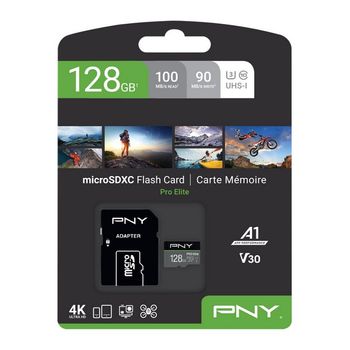 Tarjeta De Memoria Micro Sd Con Adaptador Pny Pro Elite C10