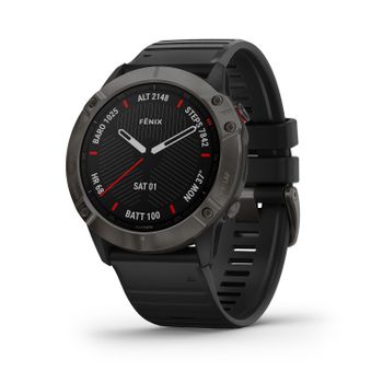 Reloj Garmin Fēnix 6x Zafiro Gris Carbón Dlc 010-02157-11