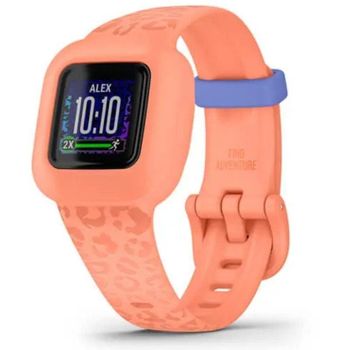 Pulsera Smartband Garmin Vívofit Jr. 3/ Peach Leopard