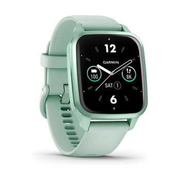 Garmin Venu Sq 2 Cool Mint & Metallic / Smartwatch 40mm