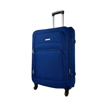 Maleta Tela Grande 23kg 76*45*27cm, Mod. 8909 - Azul Oscuro