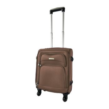 Maleta Tela De Cabina 56*34*19cm, Mod. 8909 - Marron