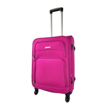 Maleta Tela Mediana 15kg 69*42*24cm, Mod. 8909 - Fucsia