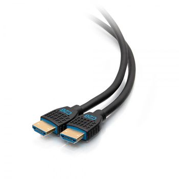 C2g Cable Hdmi Ultra Flexible De Alta Velocidad Con Serie De Rendimiento De 1,8 M - 4k 60 Hz Para Instalación En Pared Y Con Clasificación Cmg (ft4)