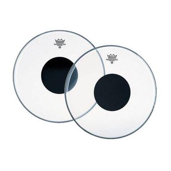 Remo Controlled Sound Clear Black Dot 10" Parche