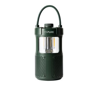 Woodland Glow 252584 Altoparlante Impermeabileper Esterni Con Luce Led Green