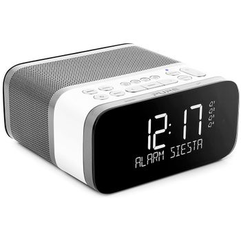 Pure Siesta S6 Polar / Radio Despertador De Estantería