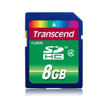 Transcend Tarjeta Sdhc 8gb Clase 4