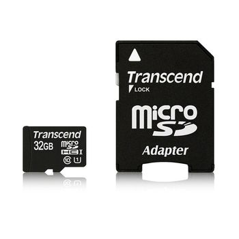 Transcend Tarjeta Microsdhc 32gb Clase 10 Uhs-i 300x (adapt)