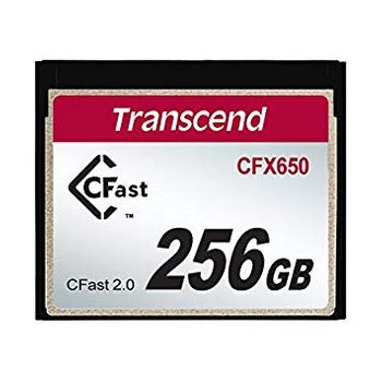 Transcend Cfx650 256gb Cfast 2.0 Mlc Memoria Flash - Memoria Flash