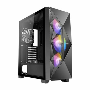 Caja Semitorre Atx Antec Df800 Flux Negro Atx Rgb