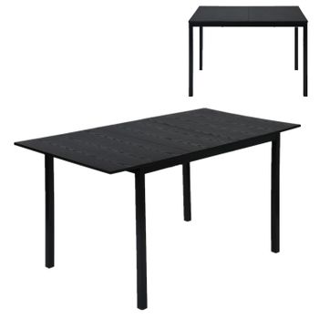 Mesa De Comedor Extensible Meubles Cosy 120-160x80x75cm